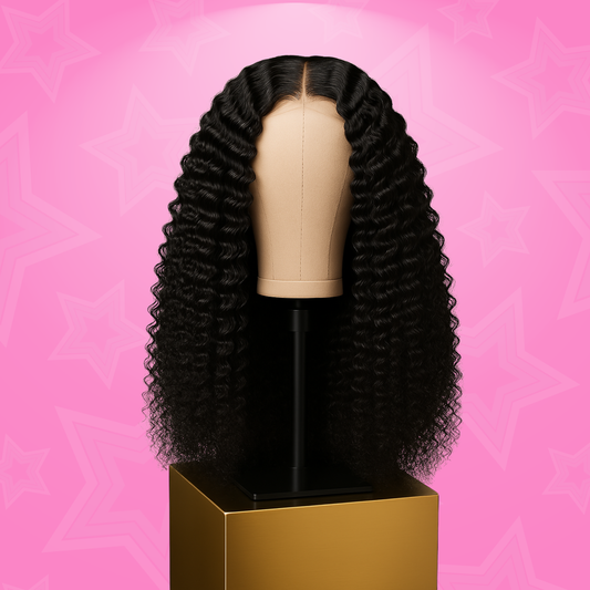 Deep Wave Frontal Wig