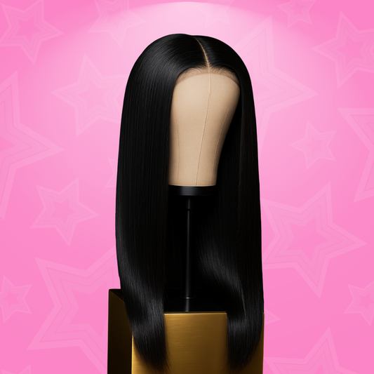 Straight Frontal Wig